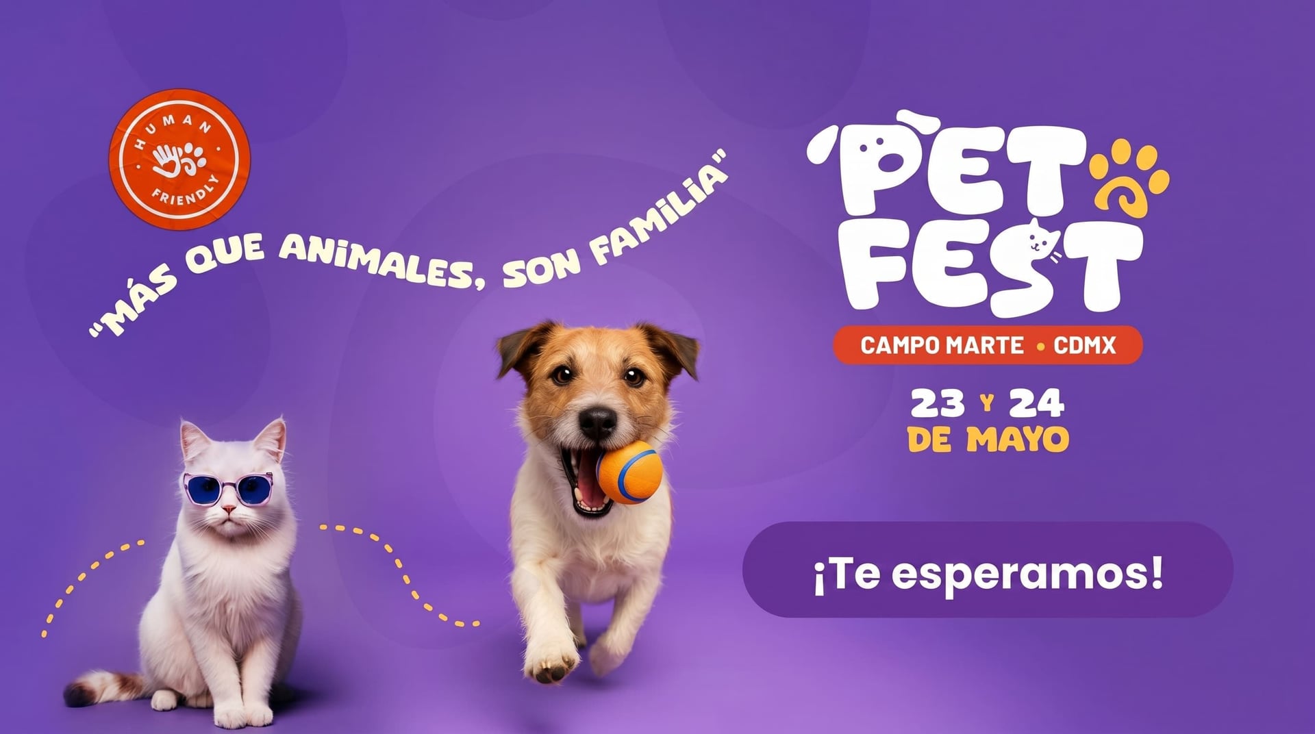 Consigue 30% de descuento para el Petfest y visítanos en el stand de 4 Patas